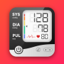 icon Blood Pressure App: Log Diary(Aplicativo de pressão arterial: Diário de registro)