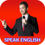 icon Speak English communication(Fala inglês comunicação)