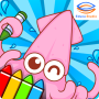 icon Coloring Sea Animals(Marbel Colorir Animais Marinhos)