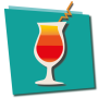 icon cocktails and drinks(Coquetéis e bebidas)