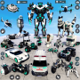 icon Ambulance Robot Transform Game