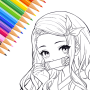 icon Anime Coloring: Color Time Pop