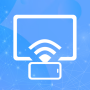 icon Screen Mirroring - Cast To TV (espelhamento de tela sempre ativo - Transmitir para TV)