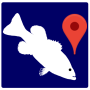 icon My fish points(Meus locais de pesca GPS)