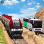 icon Train Racing 3d- Bus Vs Train (Corrida de Trem 3D - Ônibus Vs Trem)