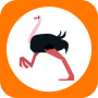 icon Ostrich Booster(Booster rápido como avestruz
)