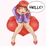 icon Virtual Comic Girl(Minha garota virtual em quadrinhos)