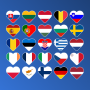 icon EuroDate: European Chat & Date (EuroDate: bate-papo europeu e)