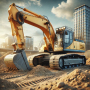 icon Excavator Crane Driving Sim (escavadeira guindaste simulador de condução de)