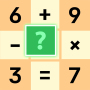icon Math Cross - Crossword Puzzle (Math Cross - Palavras cruzadas)
