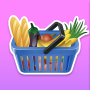 icon Stay Home 3D(Supermarket 3D)