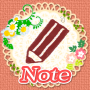icon Girlish Note(Nota pegajosa de menina)
