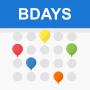 icon Birthday calendar (Calendário de aniversário)