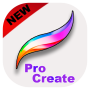 icon Procreate Pocket(Procreate Pocket Tips - Conselhos de desenho e artista
)