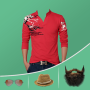 icon Man T-shirt Photo Suit (Terno de foto de homem)