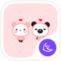 icon Cute Panda Baby theme & HD wallpapers (Cute Panda Baby theme HD wallpapers)
