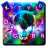icon Smoke Colorful Skull(Teclado colorido do crânio do efeito 3D de fumo) 1.0