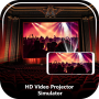 icon HD Video Projector(HD Simulador de projetor de vídeo em
)