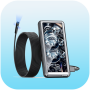icon usb otg camera endoscope check(Câmera endoscópica USB - HD 4K)