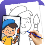 icon com.drawing.trace.draw.sketch.masterpiece(Desenho AI - Rastrear e desenhar)