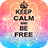 icon Keep Calm and Be Free(Theme-Keep Calm-) 1.0.12