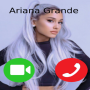 icon ArianaGrandeCall(Ariana Grande Videochamada e canta para você -)
